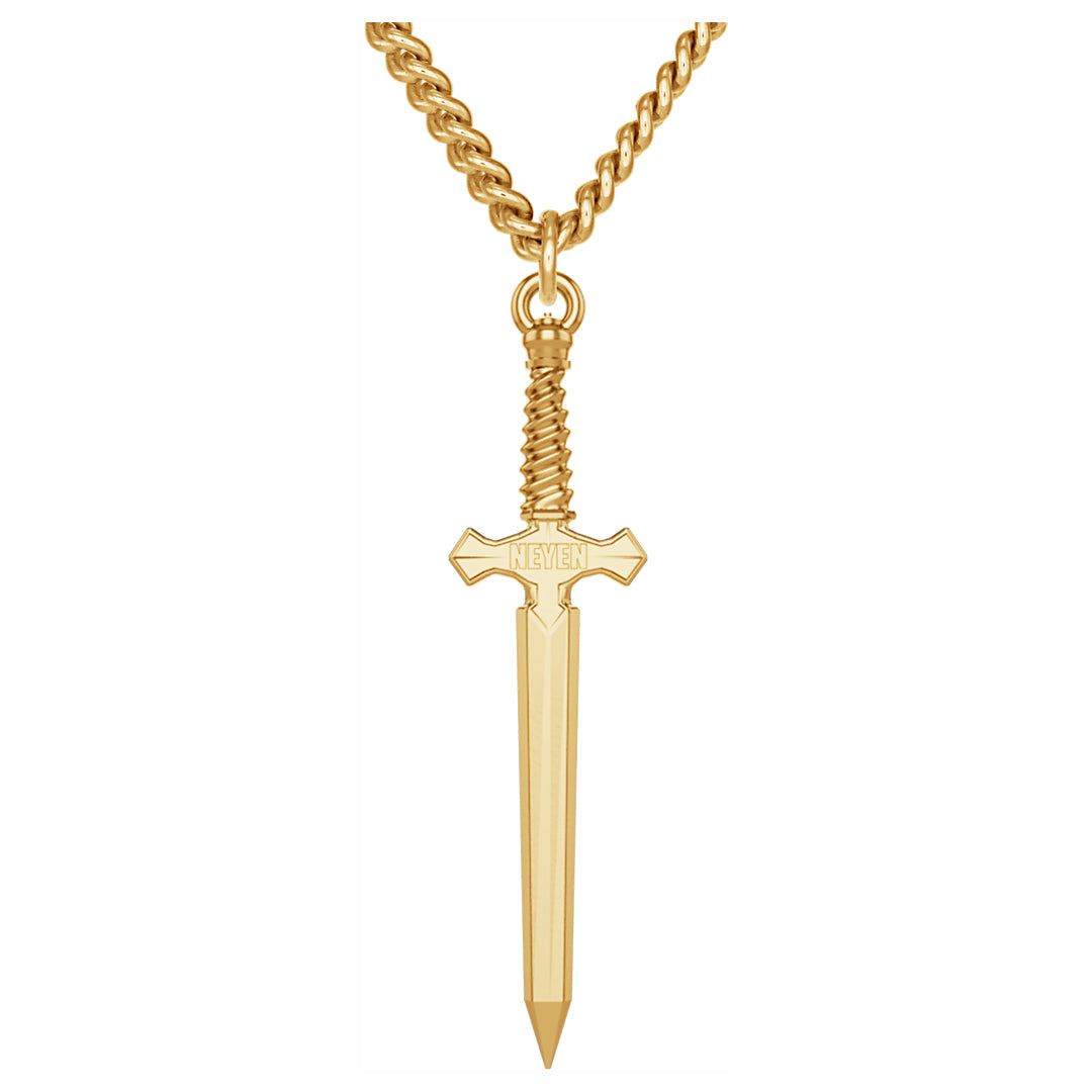Sword necklace